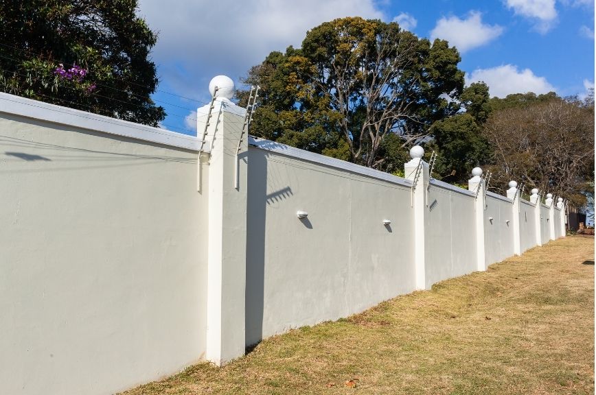 Boundary wall painting Abu Dhabi