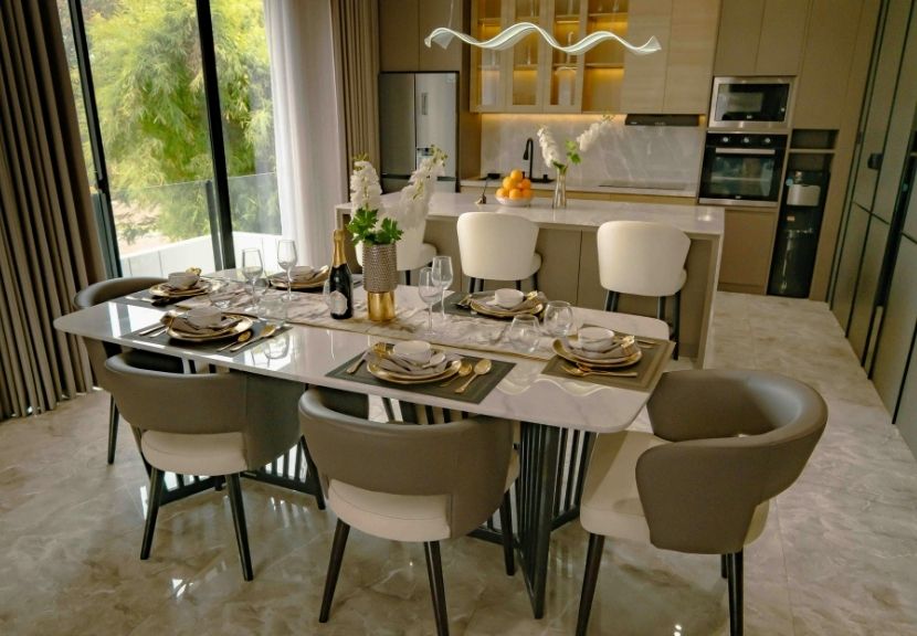 Dining Room Decoration in Abu Dhabi