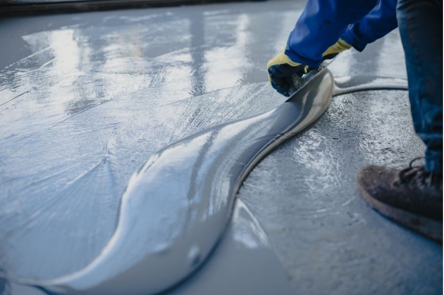 Epoxy floor painting Abu Dhabi