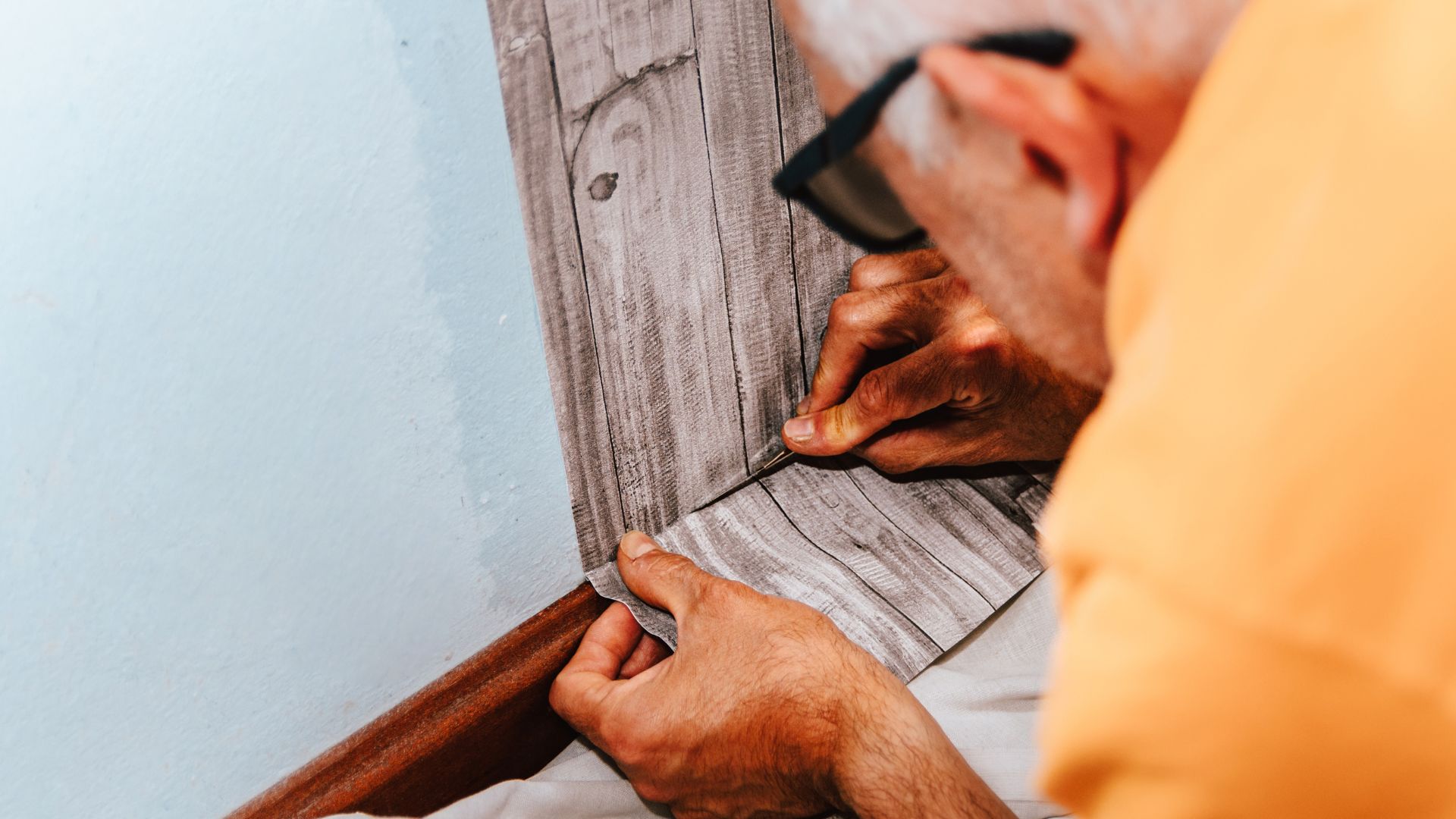 Residential Custom Mural and Wallpaper Installation in Abu Dhabi